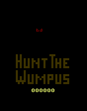 Hunt the Wumpus v0.13 Title Screen